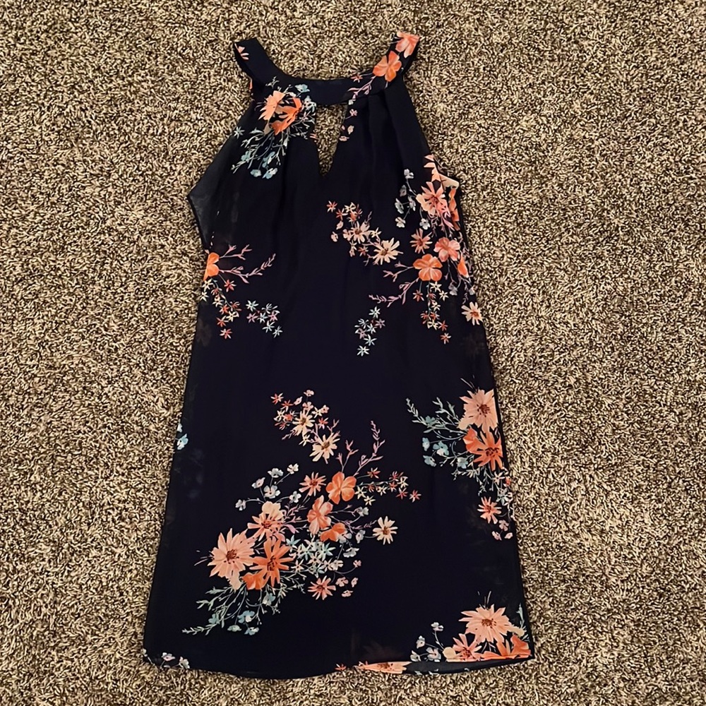 Floral mini dress